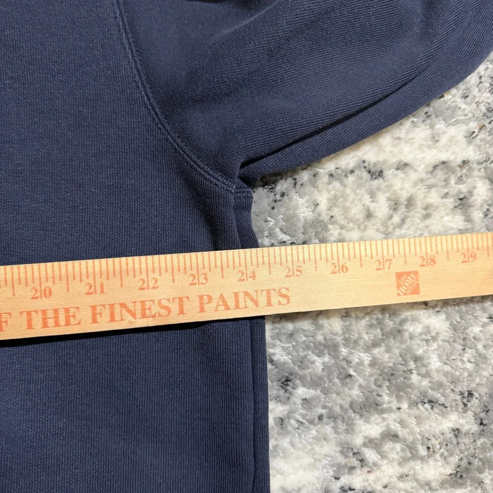 Carhartt Mens Navy Blue Original Fit Graphic Sleeve Hoodie‎ Sweatshirt Size L - Picture 6 of 6